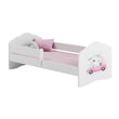 Kinderbett FALA II mit Schutzgitter - 140 x 70/160 x 80 cm