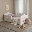 Kinderbett FALA-ONE mit Schutzbarriere und Aufbewahrungsschublade