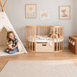 BusyKids MIRACLE 7-in-1 mitwachsendes Babybett mit Matratze