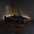 Kinderbett FORMULA mit Grafik und Matratze - 160 x 80 cm