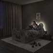 Kinderbett KITTY mit Aufbewahrungsschublade - 140 x 70/160 x 80 cm