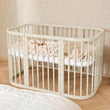 BusyKids MIRACLE 7-in-1 mitwachsendes Babybett mit Matratze
