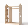 Offener Kinderkleiderschrank in Form eines Hauses BusyKids