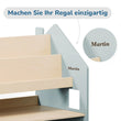 2in1-Kinderregal - zart blau