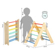 Set - Pikler Dreieck mit Rutsche/Kletterleiter