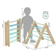 Set - Pikler Dreieck mit Rutsche/Kletterleiter