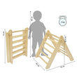 Set - Pikler Dreieck mit Rutsche/Kletterleiter