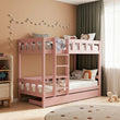 BusyKids Etagenbett TOTO-TWIN mit Leiter – für zwei Kinder 200 × 90 cm