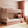 BusyKids Etagenbett TOTO-TWIN MAX mit Leiter und Stauraum 200 x 90 cm