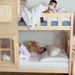 BusyKids Etagenbett DREAM-HOUSE mit Treppe und Stauraum 200 x 90 cm