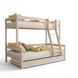 BusyKids Etagenbett LUMI mit Leiter vorne 90 x 200 / 120 x 200 cm