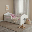 Kinderbett FALA-ONE mit Schutzbarriere und Aufbewahrungsschublade