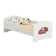 Kinderbett LUK II mit Schutzgitter - 140 x 70/160 x 80 cm
