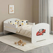 Kinderbett LUK II mit Schutzgitter - 140 x 70/160 x 80 cm