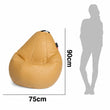 Sitzsack Comfort 90 – weiches SOFT-Kunstleder