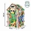 BusyBoard sensorisches Spielhaus – ZOO WORLD