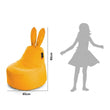 Kinder-Sitzsack Baby Rabbit – strapazierfähiger POP-Stoff
