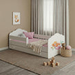 Kinderbett FALA-ONE mit Schutzbarriere und Aufbewahrungsschublade