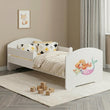 Kinderbett LUK II mit Schutzgitter - 140 x 70/160 x 80 cm