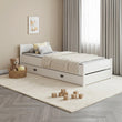 Jugendbett Marcel mit Aufbewahrungsschublade - 160 x 80 cm
