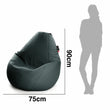 Sitzsack Comfort 90 – strapazierfähiger POP-Canvas-Stoff