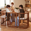BusyKids MIRACLE 7-in-1 mitwachsendes Babybett mit Matratze