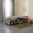 Kinderbett RIKO mit Grafik und Matratze - 140 x 70/160 x 80 cm