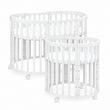 BusyKids MIRACLE 7-in-1 mitwachsendes Babybett mit Matratze