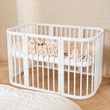 BusyKids MIRACLE 7-in-1 mitwachsendes Babybett mit Matratze