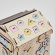 BusyBoard sensorisches Spielhaus Natura Pastell - limitierte Auflage