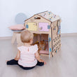 BusyBoard sensorisches Spielhaus Natura Pastell - limitierte Auflage